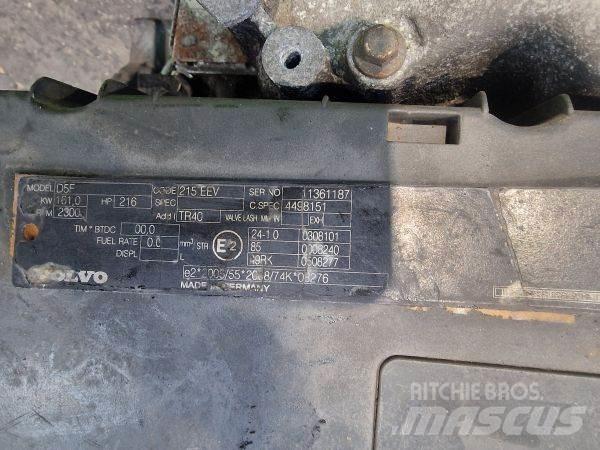 Volvo D5F 215EEV Κινητήρες