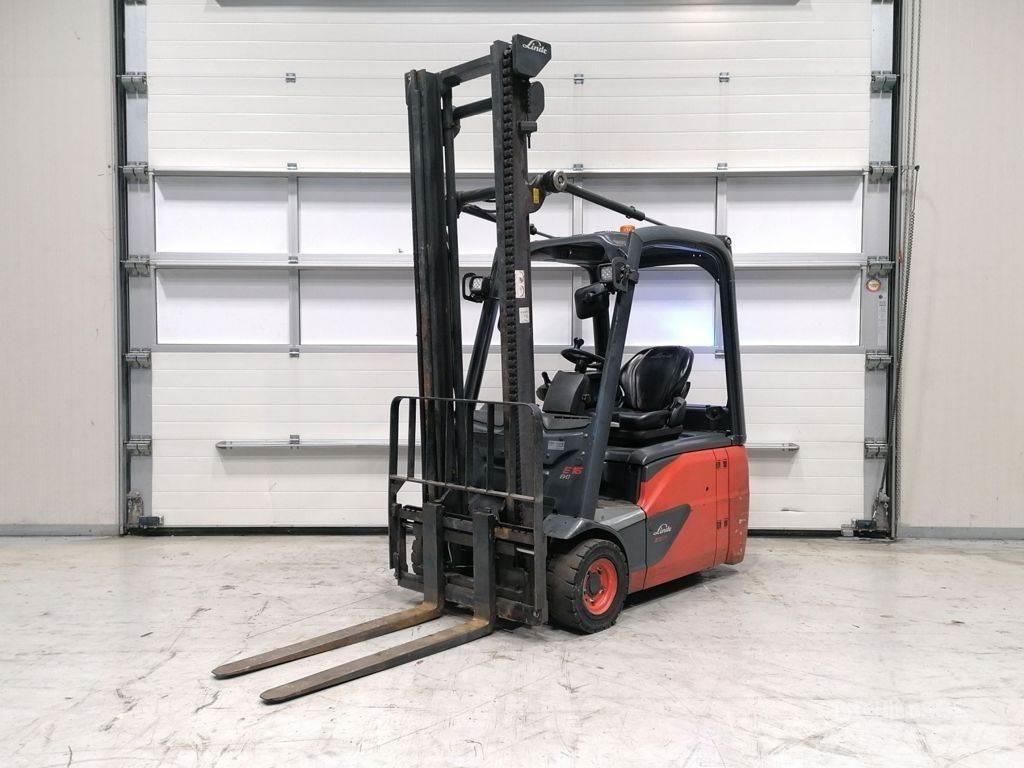 Linde E16-02 Ηλεκτρικά περονοφόρα ανυψωτικά κλαρκ