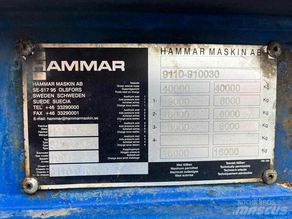 Hammar SL 30 SMS Ημιρυμούλκες Container