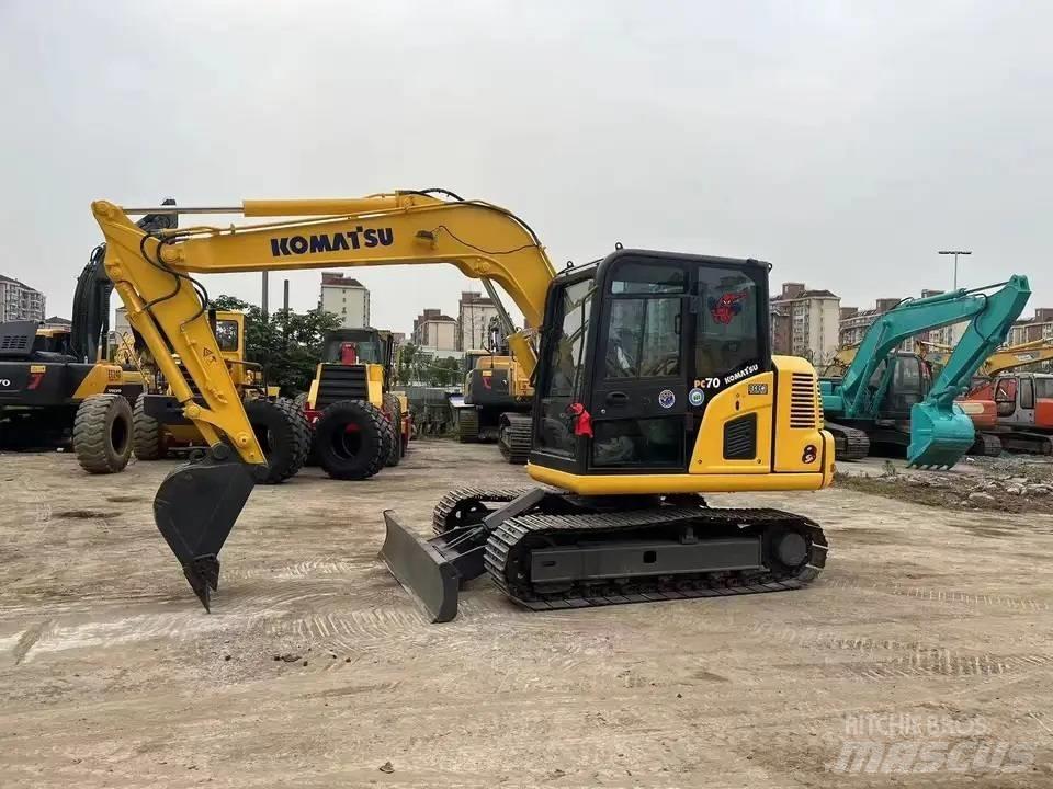Komatsu PC70-8 Εκσκαφείς με ερπύστριες