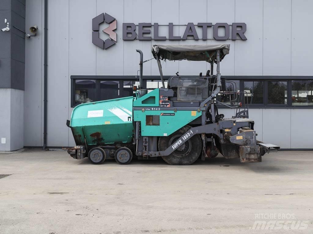 Vögele Super 1803-1 Επίστρωση ασφάλτου