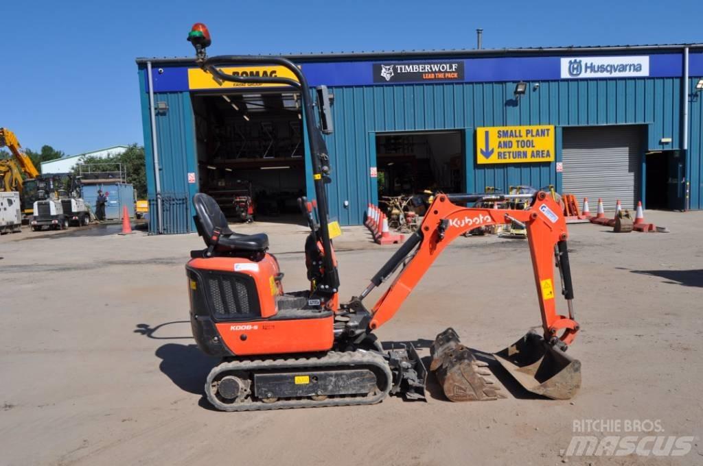 Kubota K 008-5 Εκσκαφάκι (διαβολάκι) < 7t