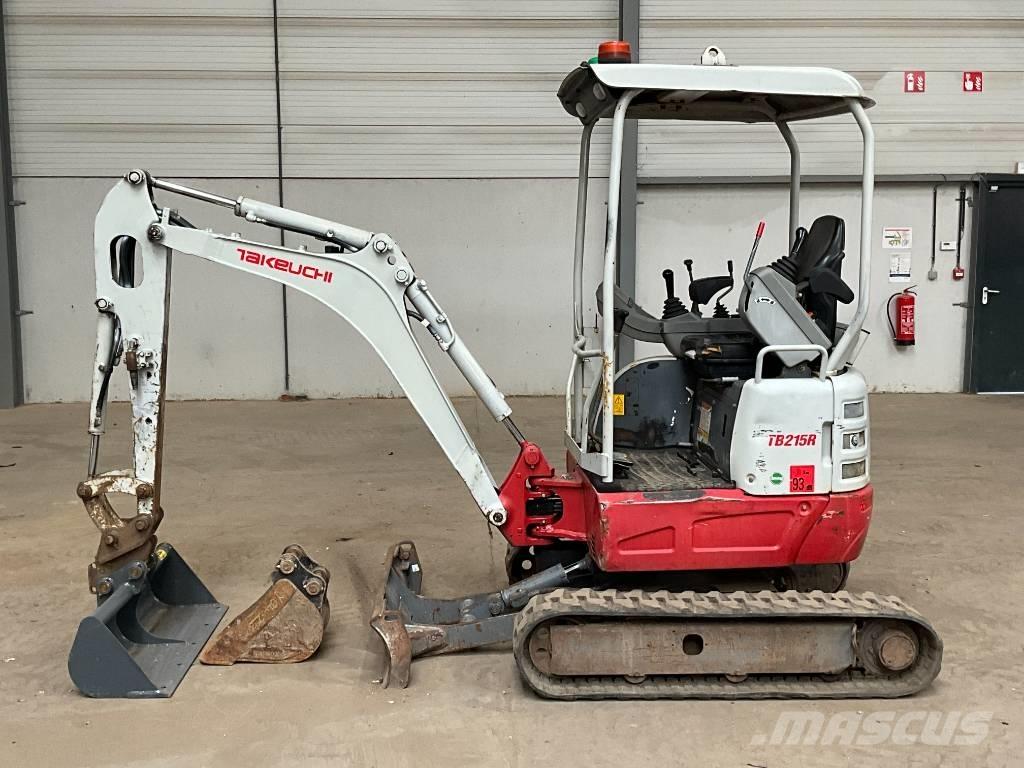 Takeuchi TB 215 R Εκσκαφάκι (διαβολάκι) < 7t