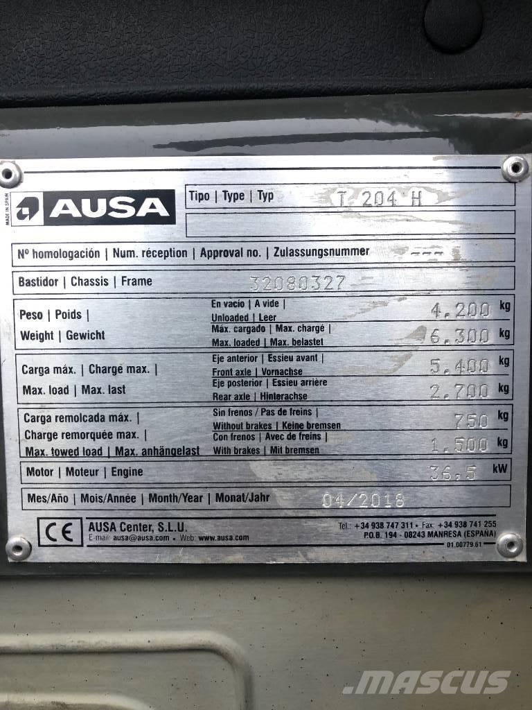 Ausa T 204 H Τηλεσκοπικοί ανυψωτές
