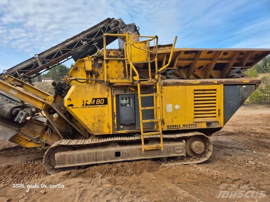 Rubble Master RM 80 Κινητοί σπαστήρες