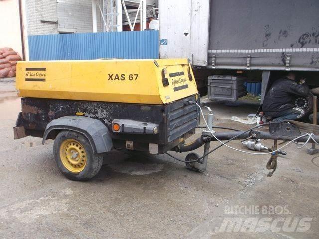 Atlas Copco XAS 67 Συμπιεστές