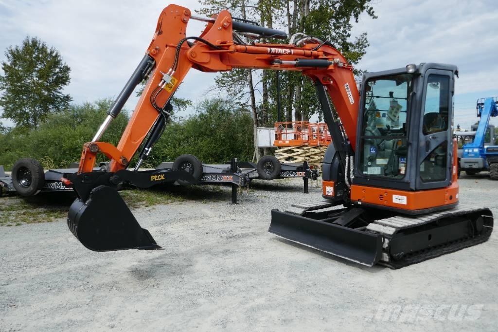 Hitachi ZX55UR-5B Εκσκαφάκι (διαβολάκι) < 7t