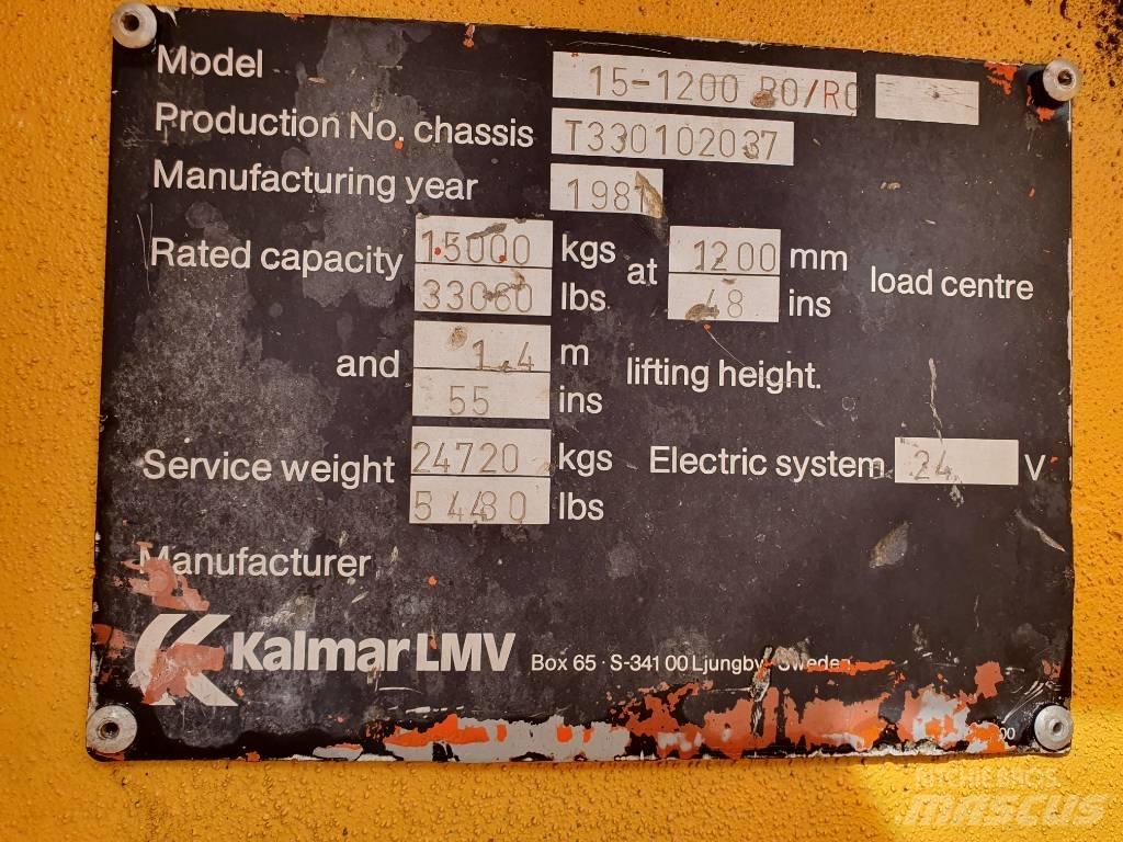 Kalmar 15-1200 Πετρελαιοκίνητα Κλαρκ
