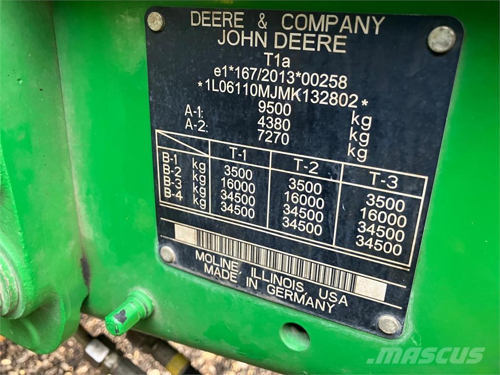 John Deere 6110M Τρακτέρ