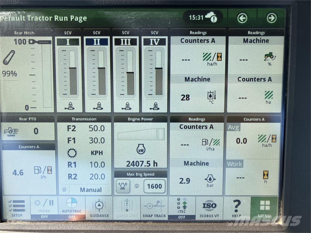 John Deere 7R 310 Τρακτέρ
