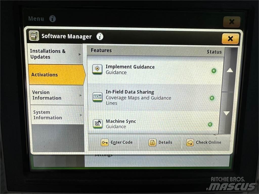 John Deere 8RX 410 Τρακτέρ