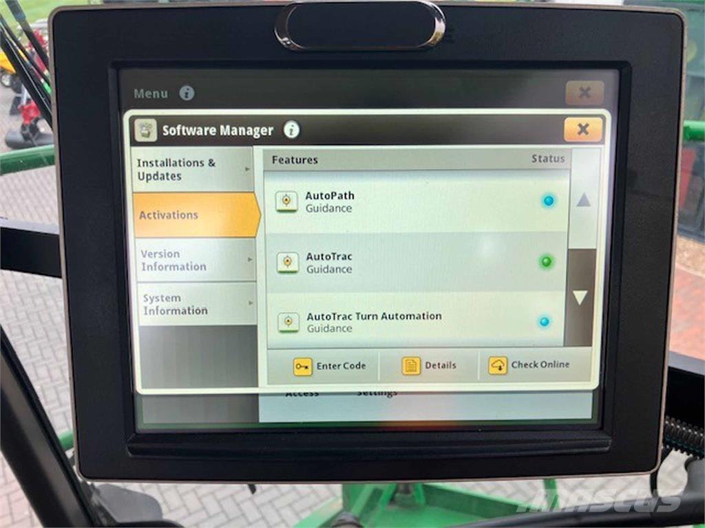 John Deere 9700i Μηχανές χορτονομής