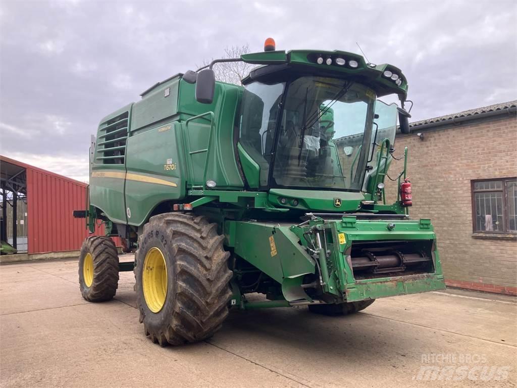 John Deere T670 HM Θεριζοαλωνιστικές μηχανές