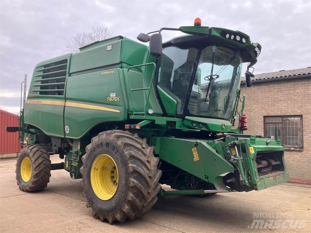 John Deere T670 HM Θεριζοαλωνιστικές μηχανές