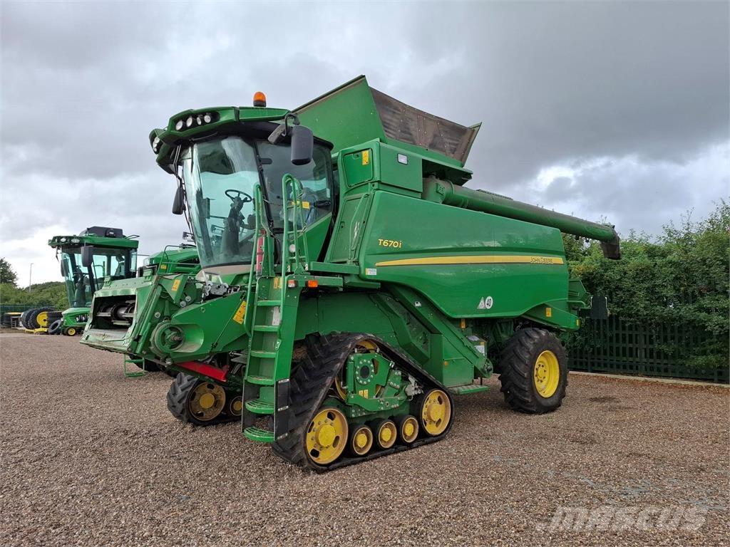 John Deere T670i Θεριζοαλωνιστικές μηχανές