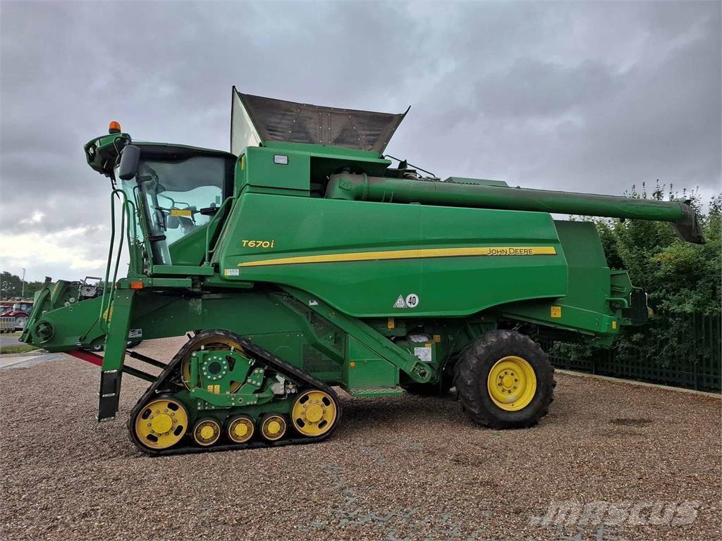 John Deere T670i Θεριζοαλωνιστικές μηχανές