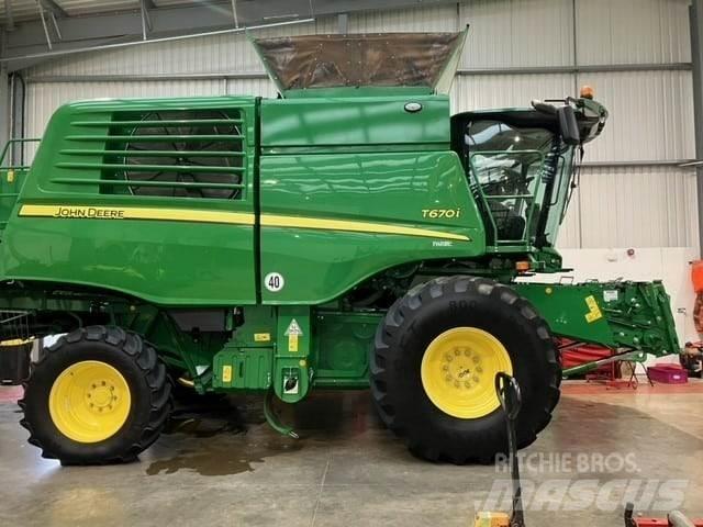 John Deere T670i Θεριζοαλωνιστικές μηχανές