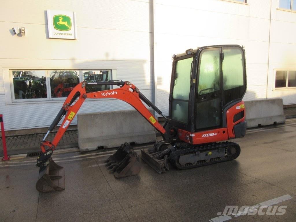Kubota KX018-4 Εκσκαφείς με ερπύστριες