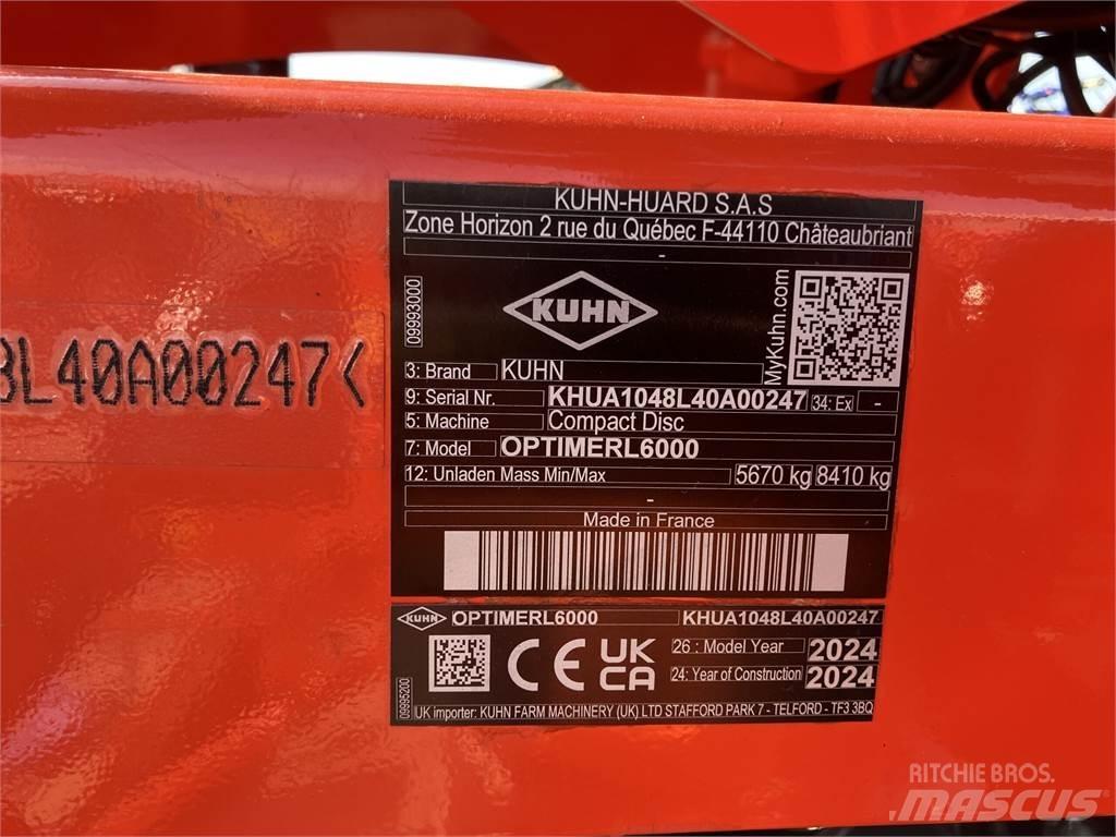 Kuhn L6000 Καλλιεργητές - Ρίπερ