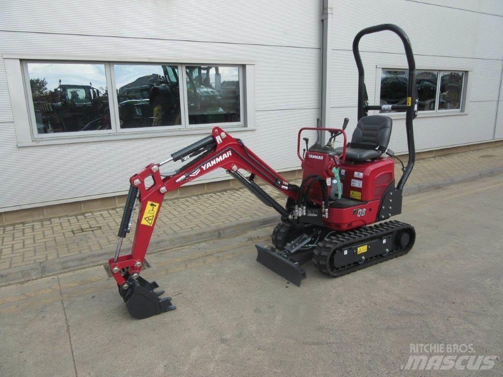 Yanmar SV08 Εκσκαφείς με ερπύστριες