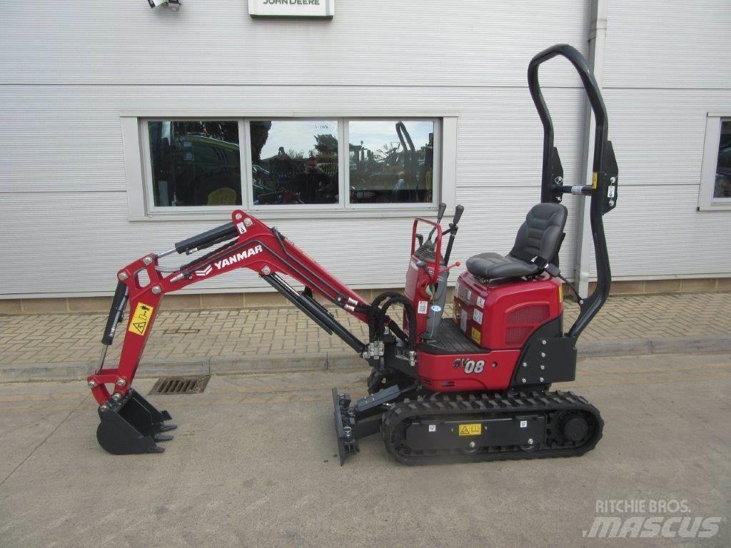 Yanmar SV08 Εκσκαφείς με ερπύστριες