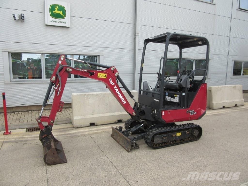 Yanmar SV15VT Εκσκαφείς με ερπύστριες