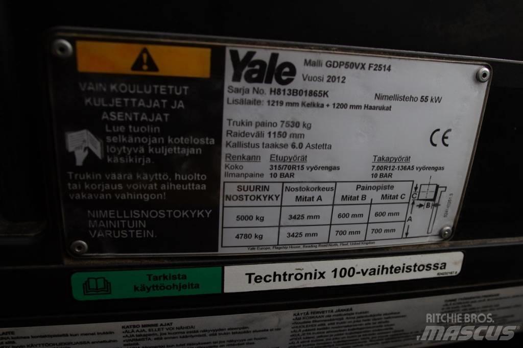 Yale GDP50VX Πετρελαιοκίνητα Κλαρκ