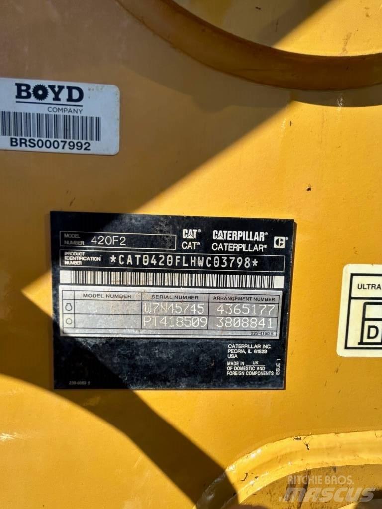 CAT 420 F2 ST Εκσκαφείς Φορτωτές τύπου JCB