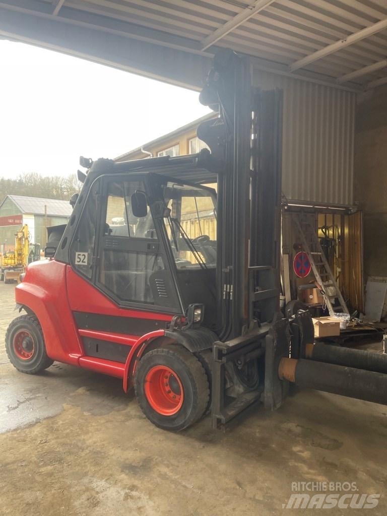 Linde H 80 T 900 Περονοφόρα ανυψωτικά κλαρκ με φυσικό αέριο LPG