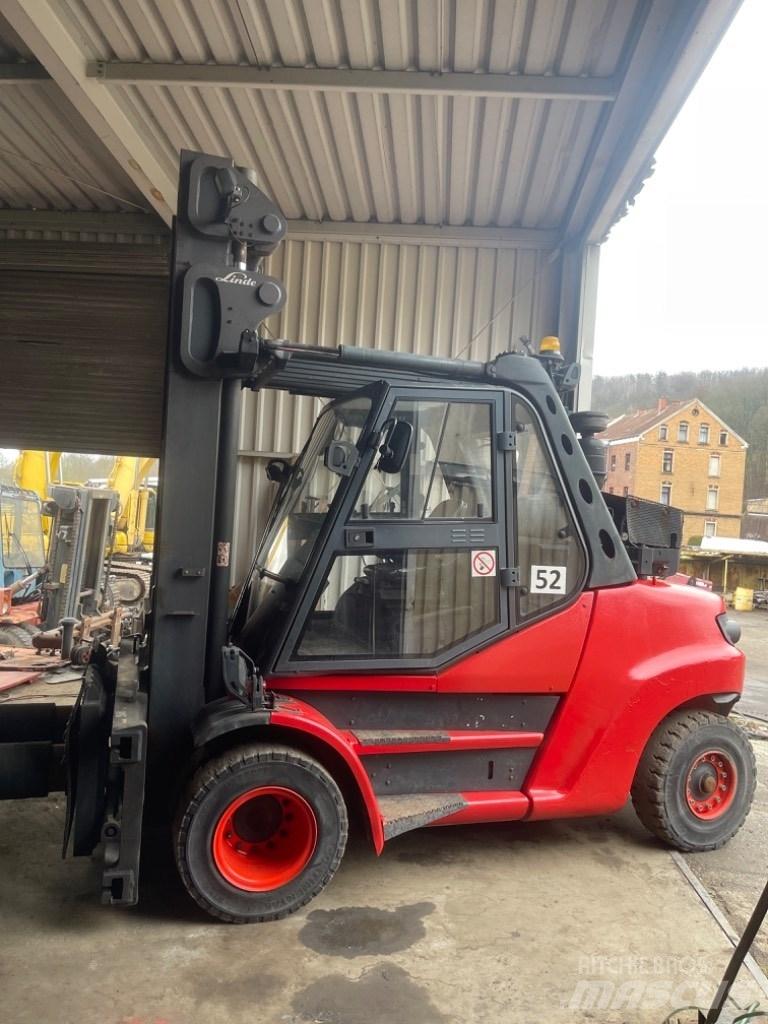 Linde H 80 T 900 Περονοφόρα ανυψωτικά κλαρκ με φυσικό αέριο LPG
