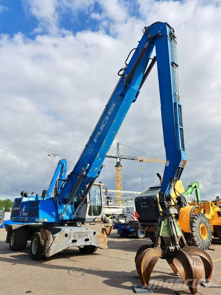 Fuchs MHL350E + Polyp Βιομηχανικά μηχανήματα διαχείρισης αποβλήτων