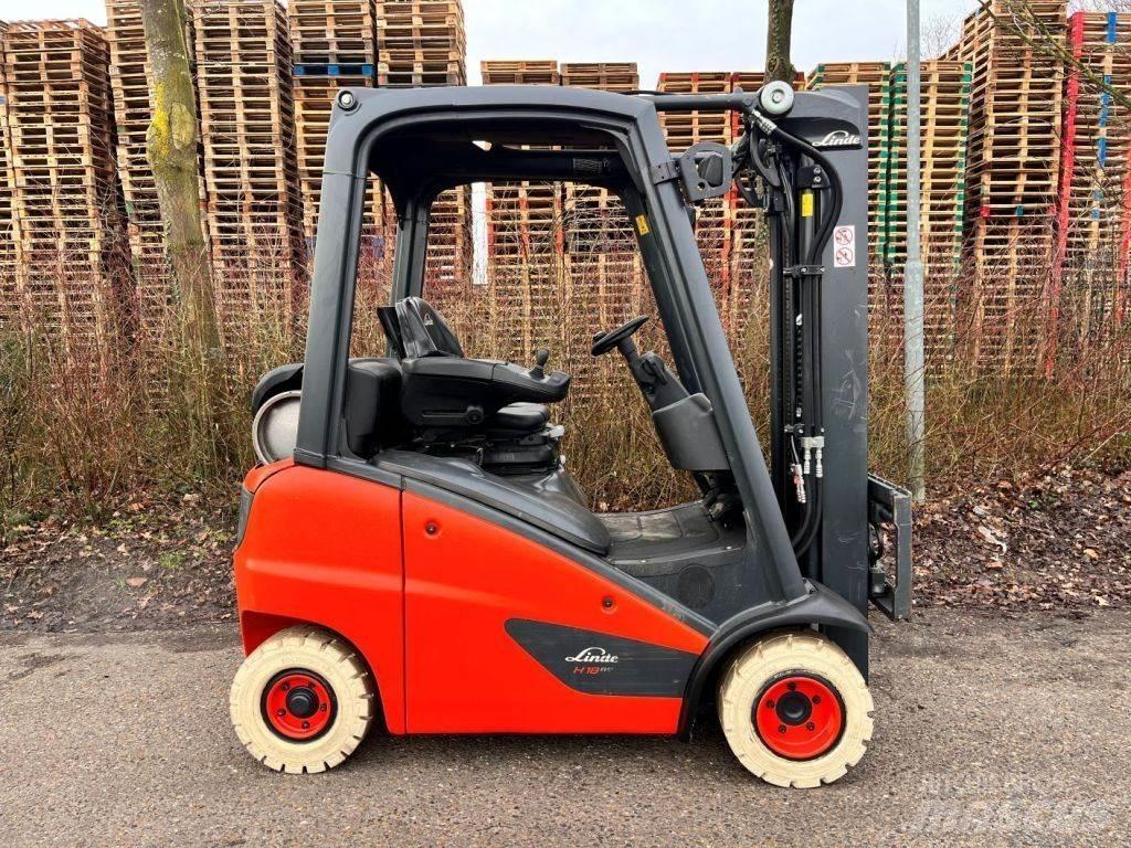 Linde H18T-01 Περονοφόρα ανυψωτικά κλαρκ με φυσικό αέριο LPG