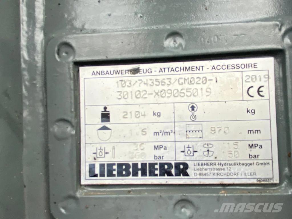 Liebherr GM020- 1 Αρπάγες