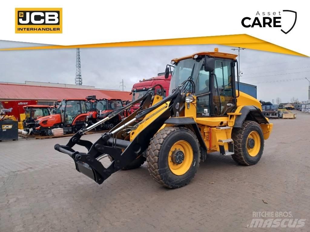 JCB 411 Φορτωτές με λάστιχα (Τροχοφόροι)