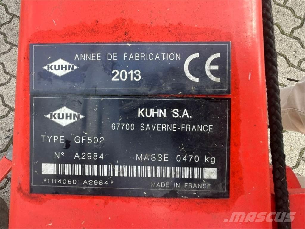 Kuhn GF 502 Τσουγκράνες και χορτοξηραντικές μηχανές