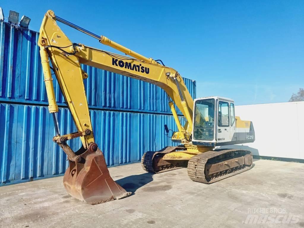 Komatsu PC 210-5 Εκσκαφείς με ερπύστριες