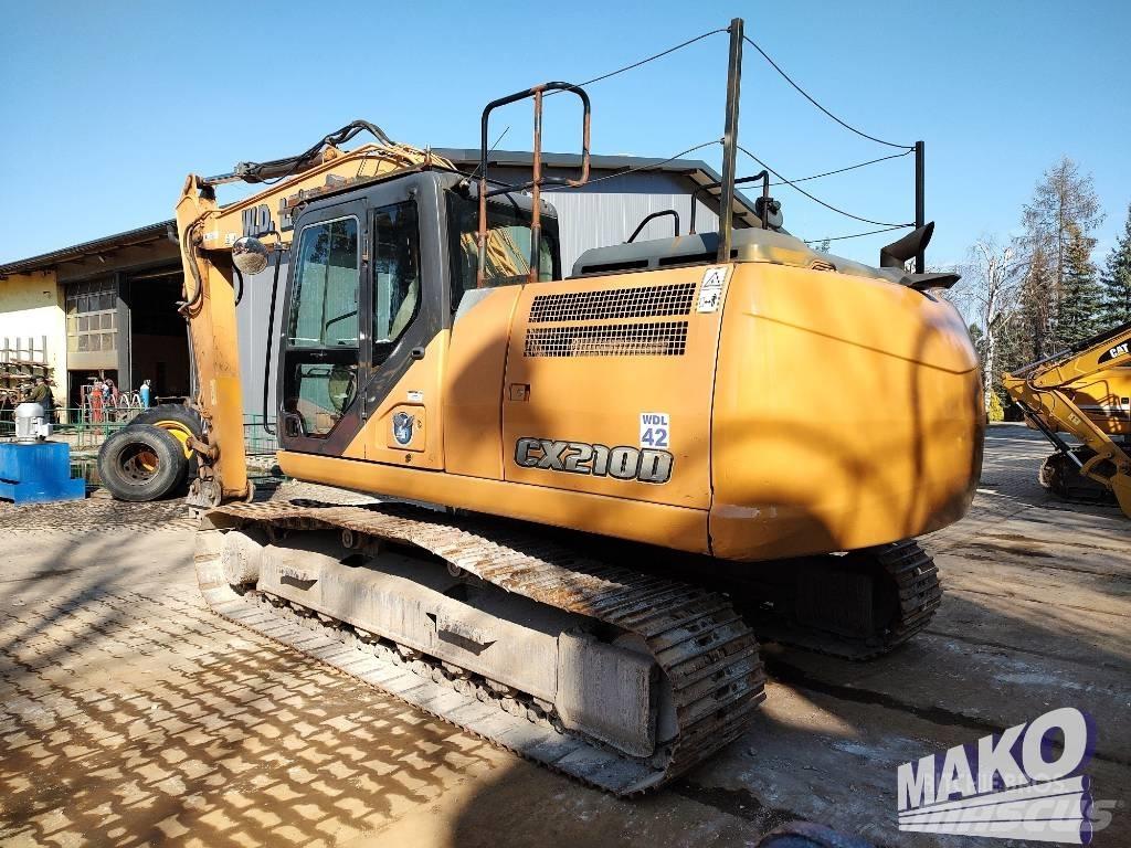 CASE CX 210 D Εκσκαφείς με ερπύστριες