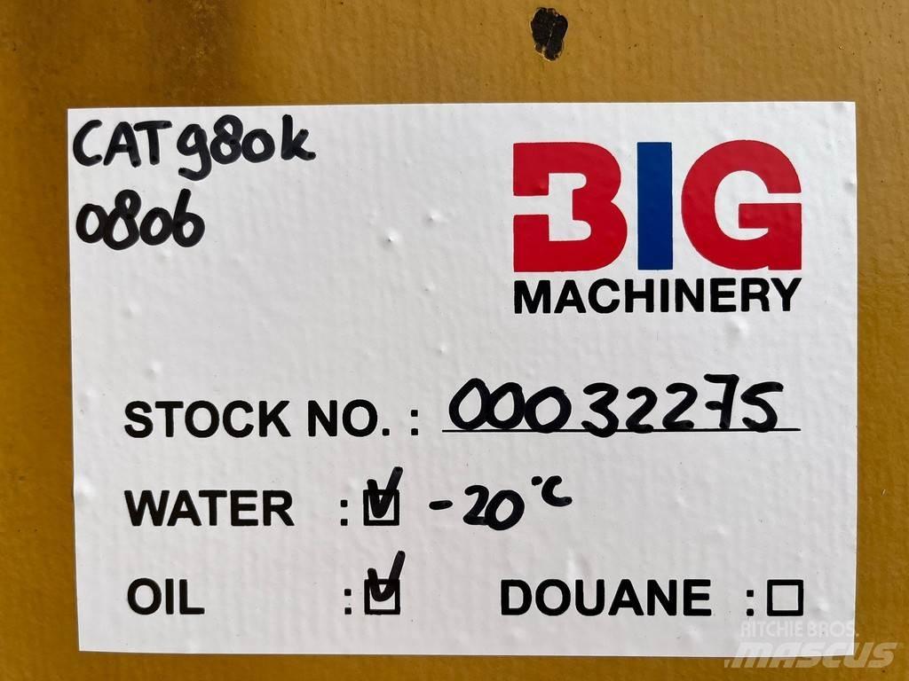 CAT 980K Φορτωτές με λάστιχα (Τροχοφόροι)