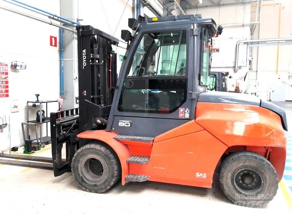 Toyota 9 FBH 80 T Ηλεκτρικά περονοφόρα ανυψωτικά κλαρκ