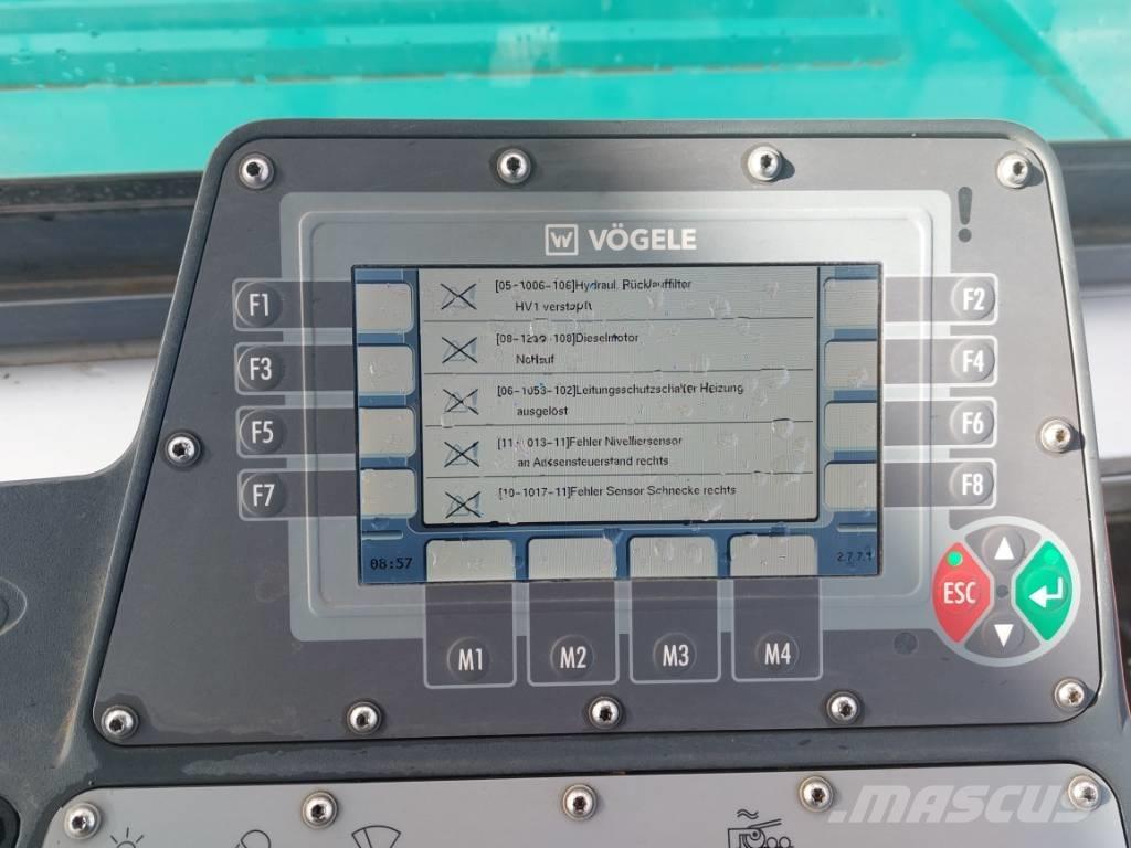 Vögele SUPER 1900-3I Επίστρωση ασφάλτου