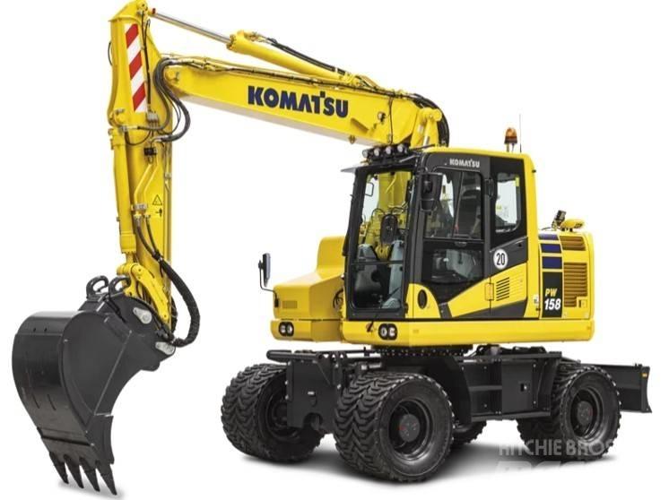 Komatsu PW158-11E0 Εκσκαφείς με τροχούς - λάστιχα