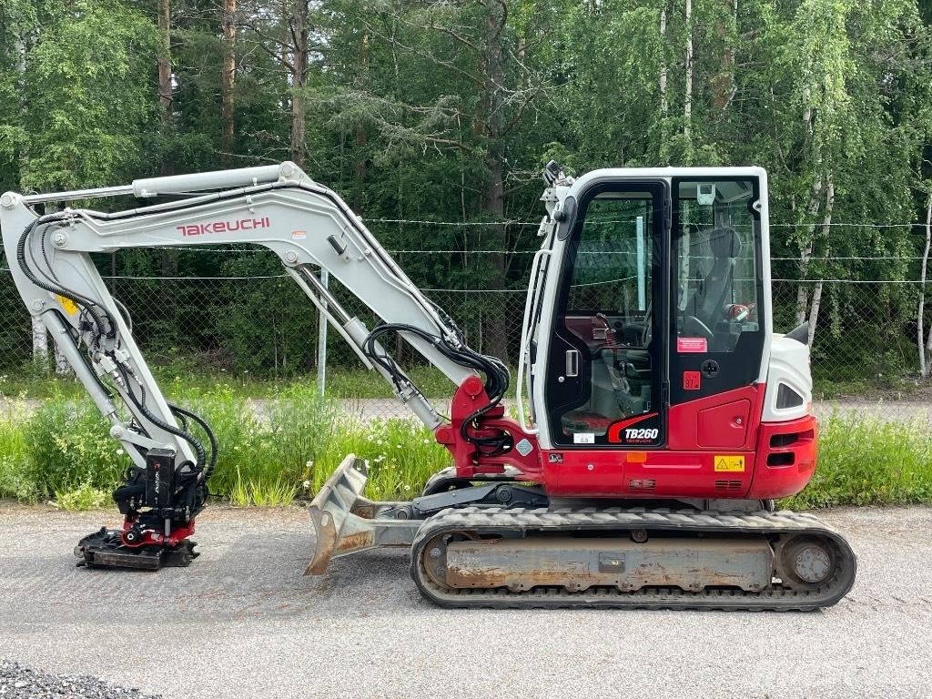 Takeuchi TB 260 Εκσκαφάκι (διαβολάκι) < 7t