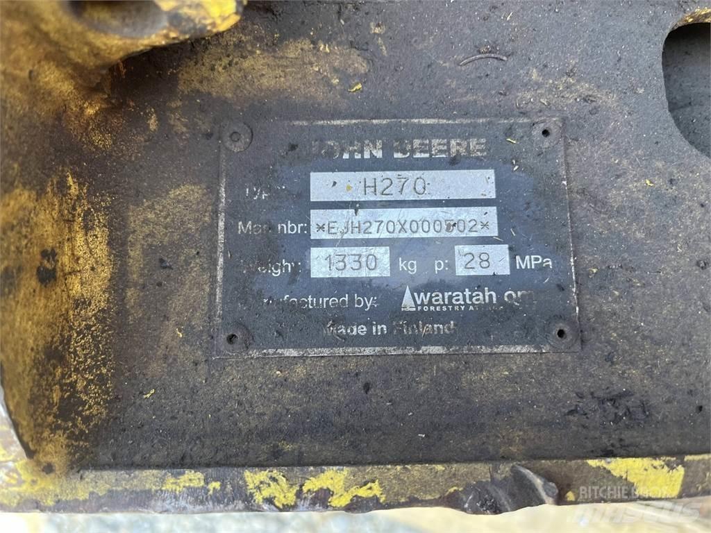 John Deere H270 Κεφαλές συλλεκτικών μηχανών