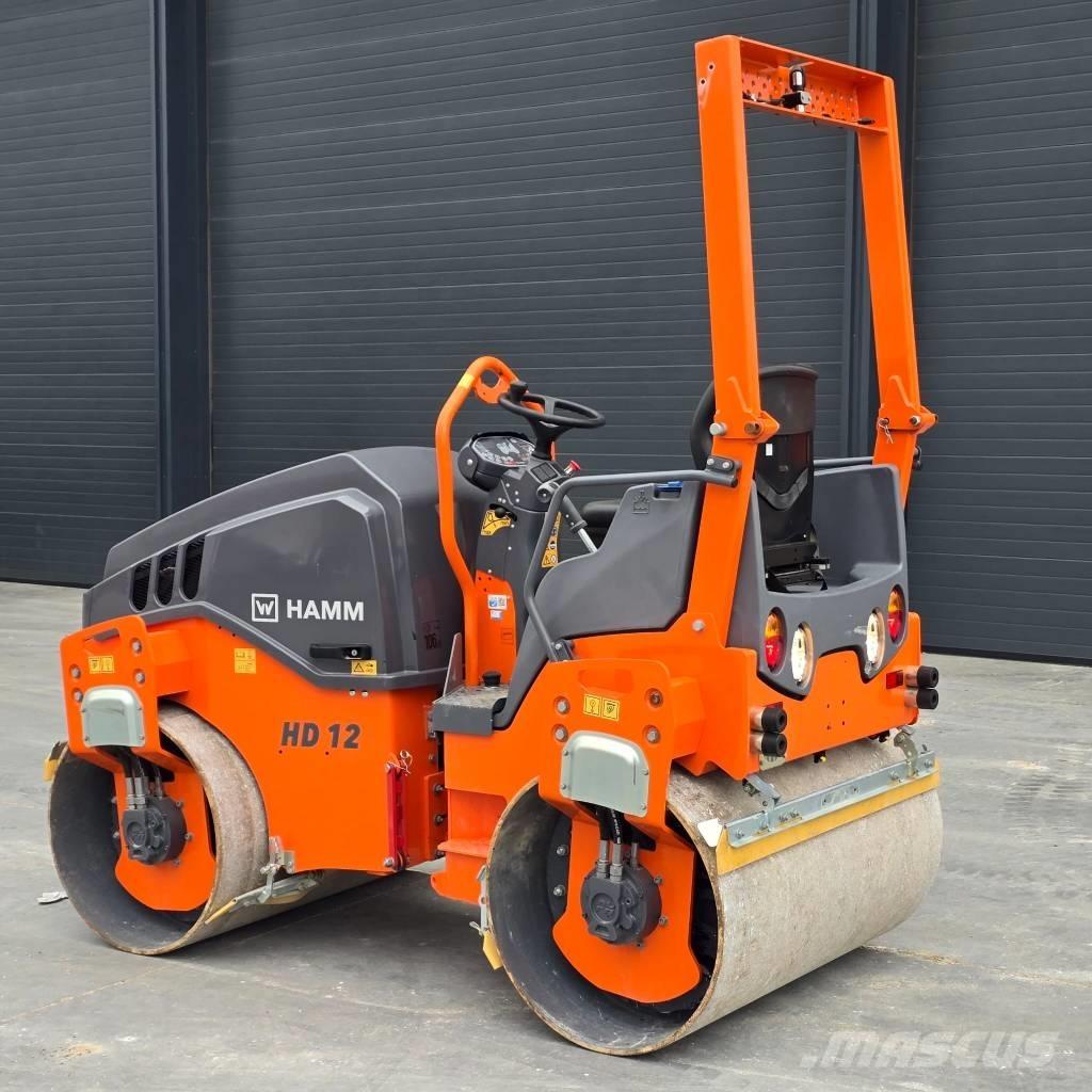 Hamm HD 12 VV Οδοστρωτήρες διπλού κυλίνδρου