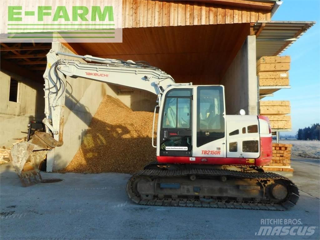 Takeuchi tb2150r Εκσκαφείς με τροχούς - λάστιχα