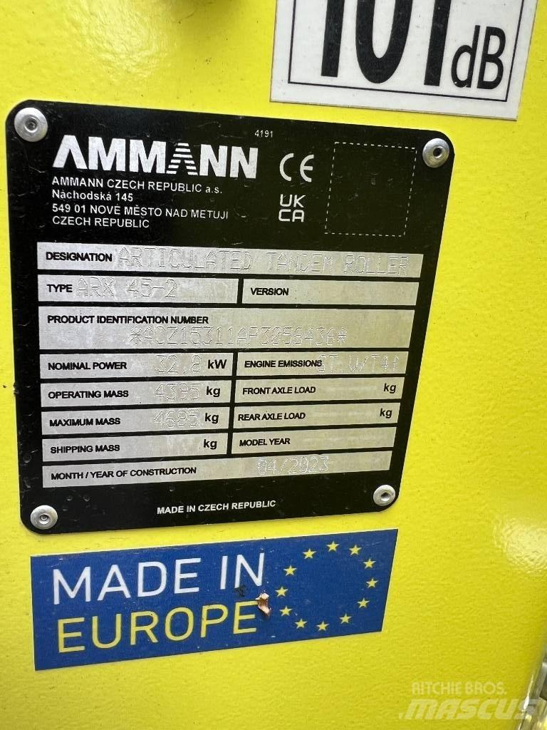 Ammann ARX 45-2 Οδοστρωτήρες διπλού κυλίνδρου