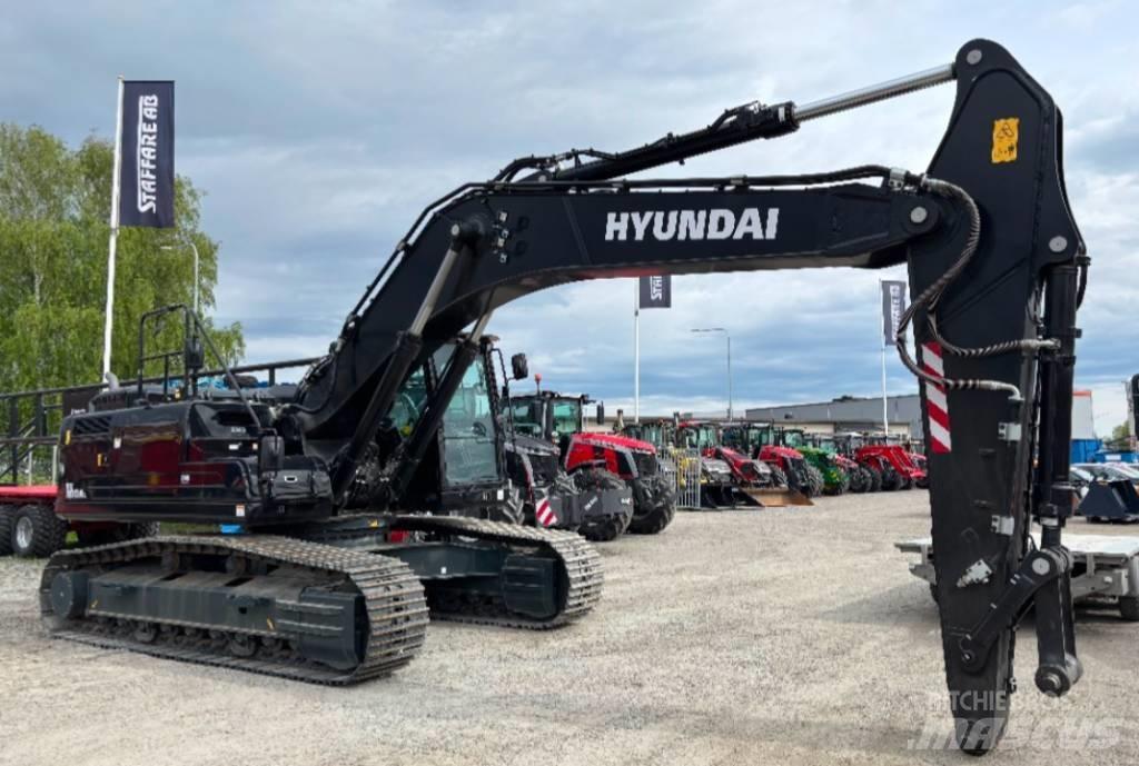 Hyundai HX 300 AL Εκσκαφείς με ερπύστριες