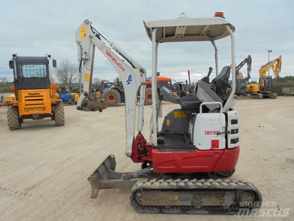 Takeuchi TB215R Εκσκαφάκι (διαβολάκι) < 7t