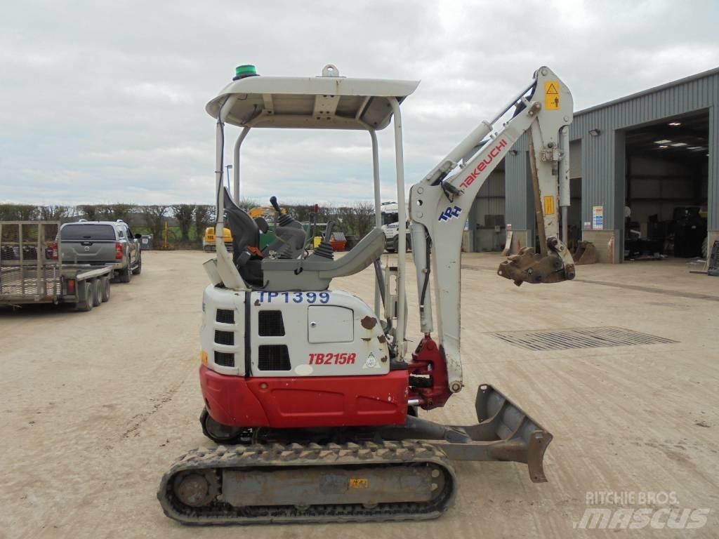 Takeuchi TB215R Εκσκαφάκι (διαβολάκι) < 7t