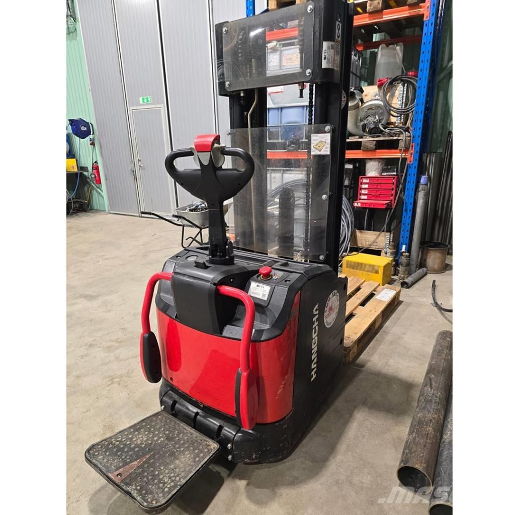  Hangsha CDD12-AZ3S-L Παλετοφόρα πεζού χειριστή με ιστό